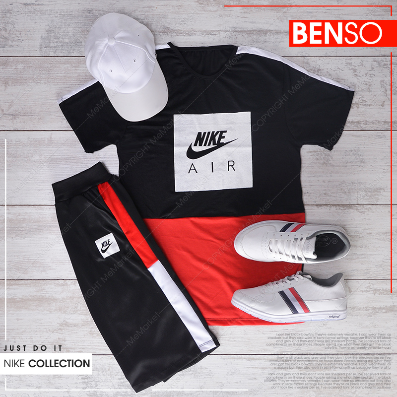 ست تيشرت و شلوارك مدل BENSO