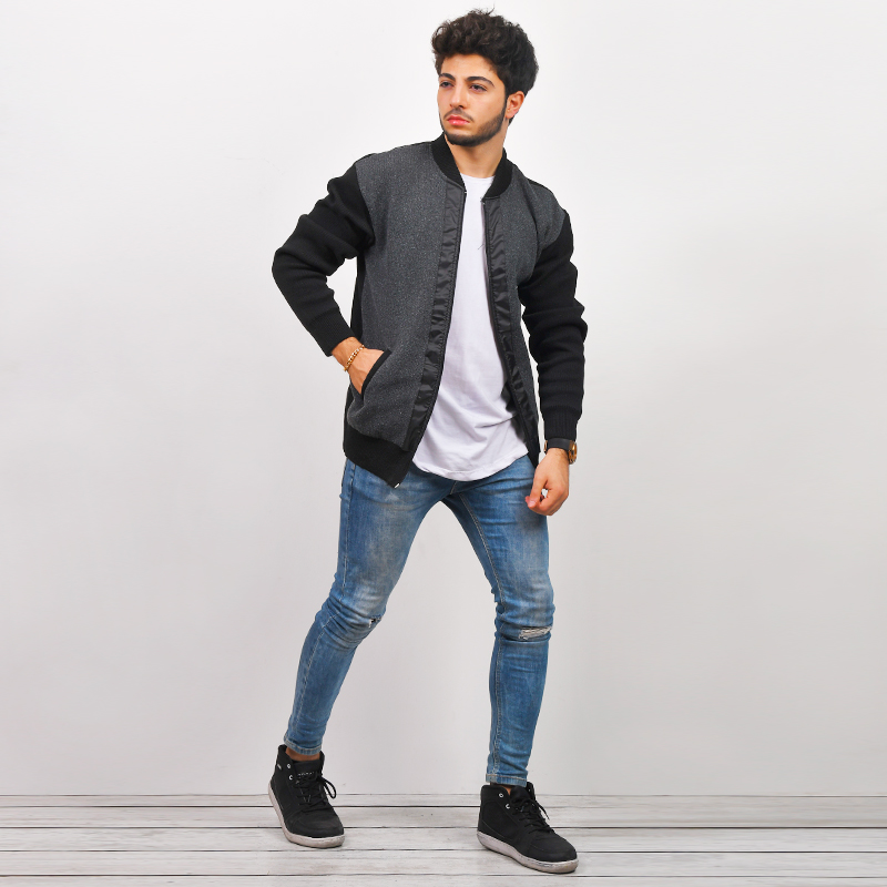 سوئیشرت بافت مردانه مدل Payam