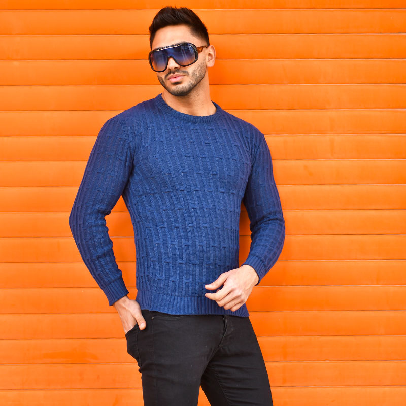 پلیوربافت مردانه مدل Bashvan