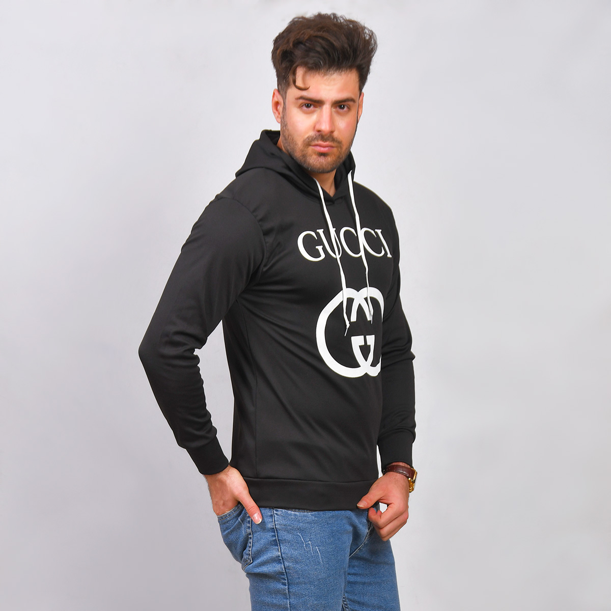 هودی کلاه دار مردانه مدل Pakmehr