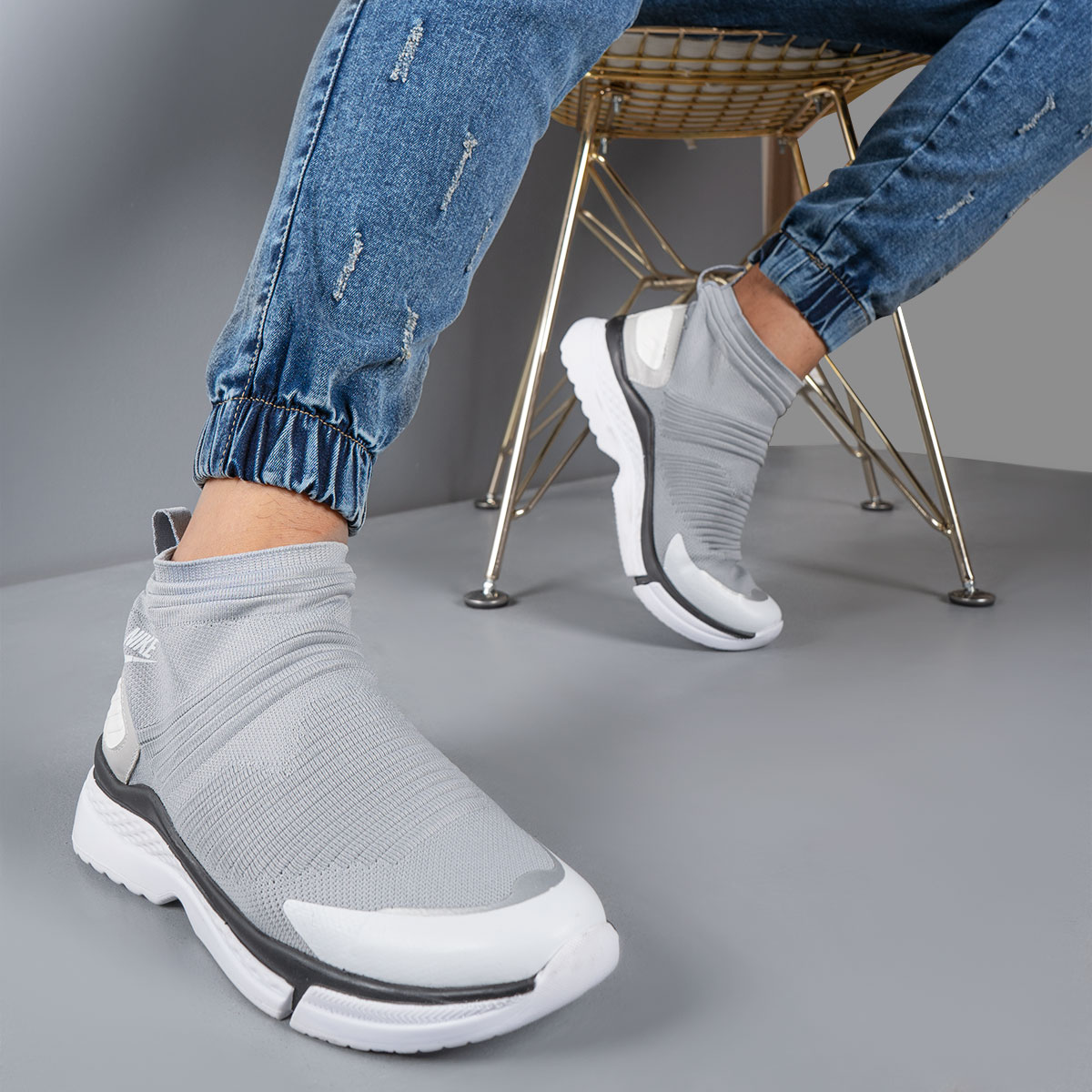 کفش ساقدارطوسی مردانه مدل Holden