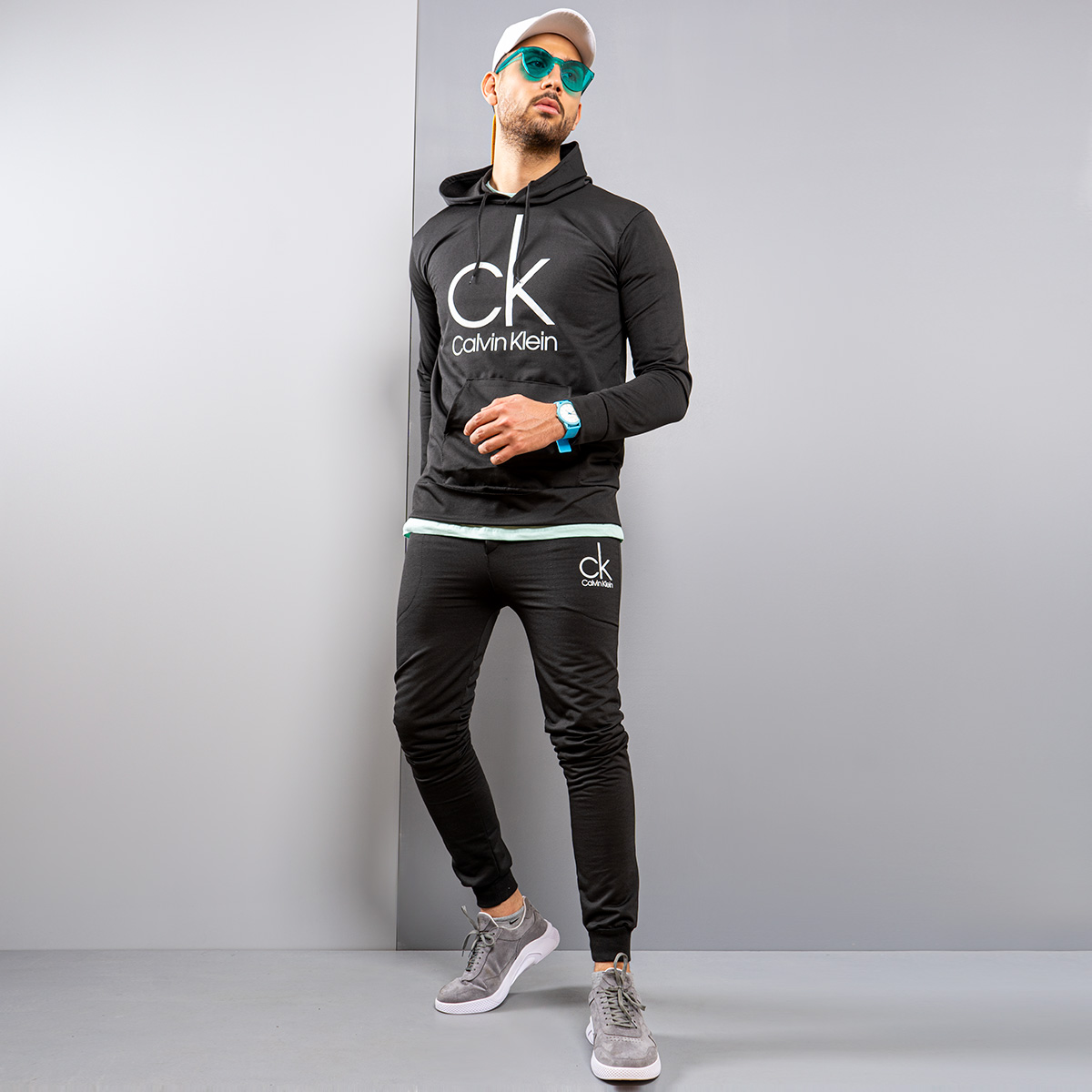 ست سوئیشرت شلوارمردانه CK مدل Masis