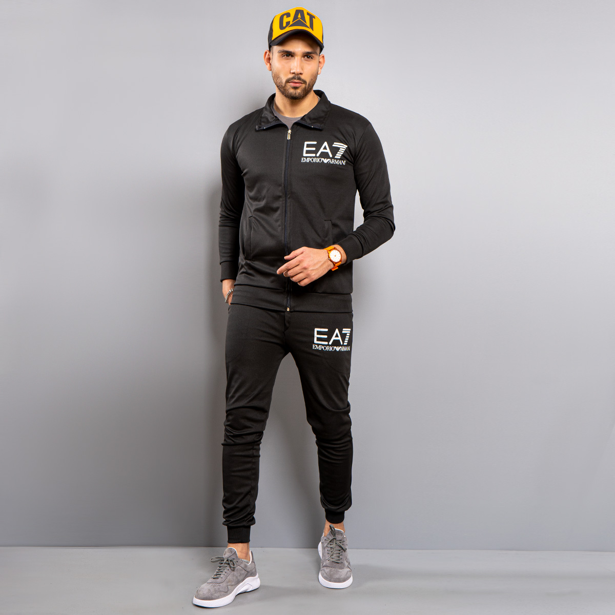 ست سوئیشرت شلوارمردانه EA7 مدل khavin