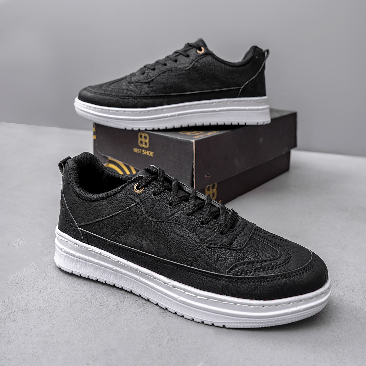 کفش مردانه مشکی مدل WALKER