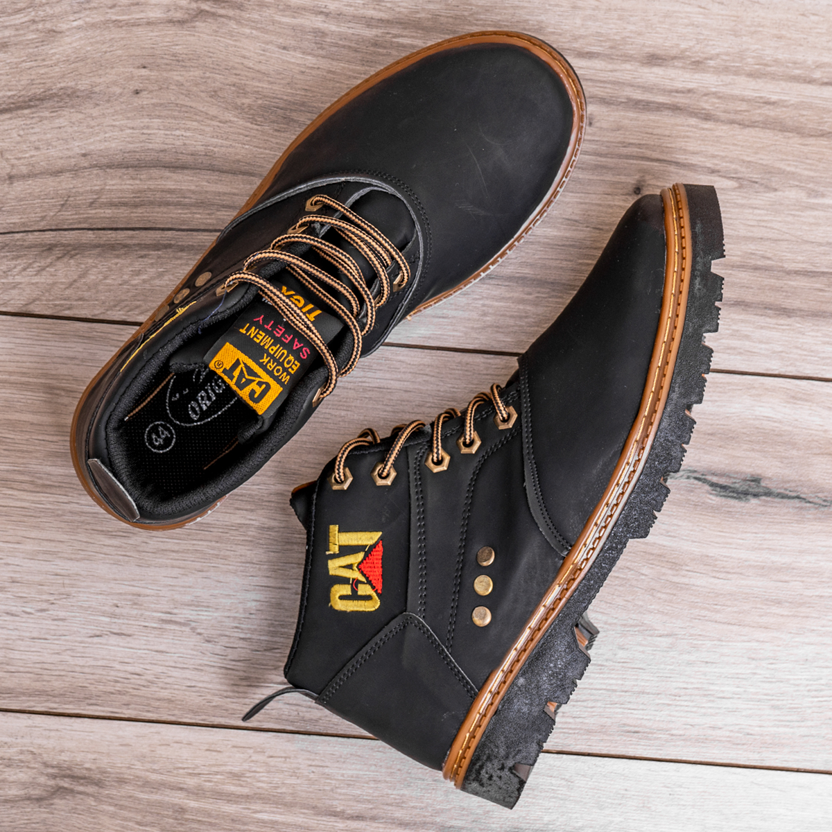 کفش نیم بوت مردانه Cat مدل Scot