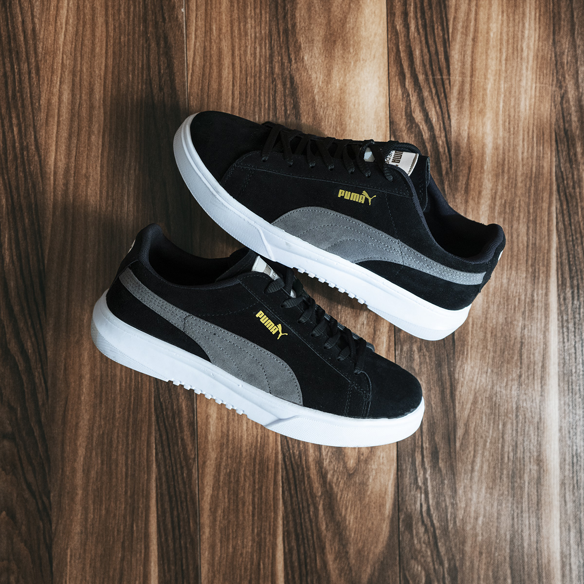 کفش مردانه puma مدل Panju رنگ مشکی طوسی