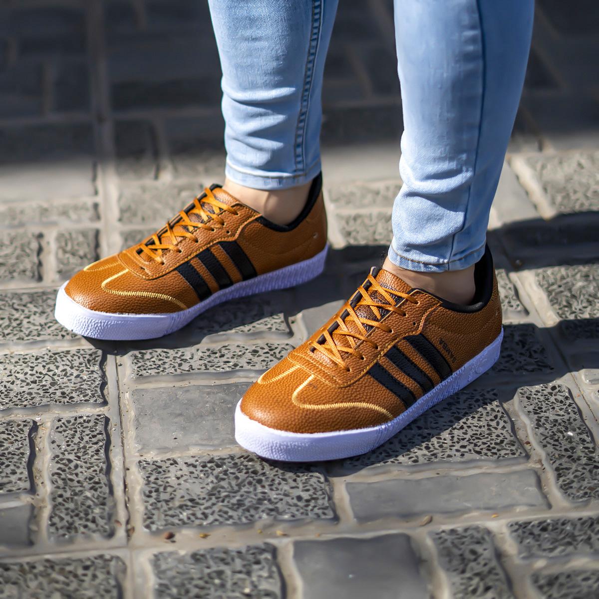 کفش adidas مردانه عسلی مدل Samba