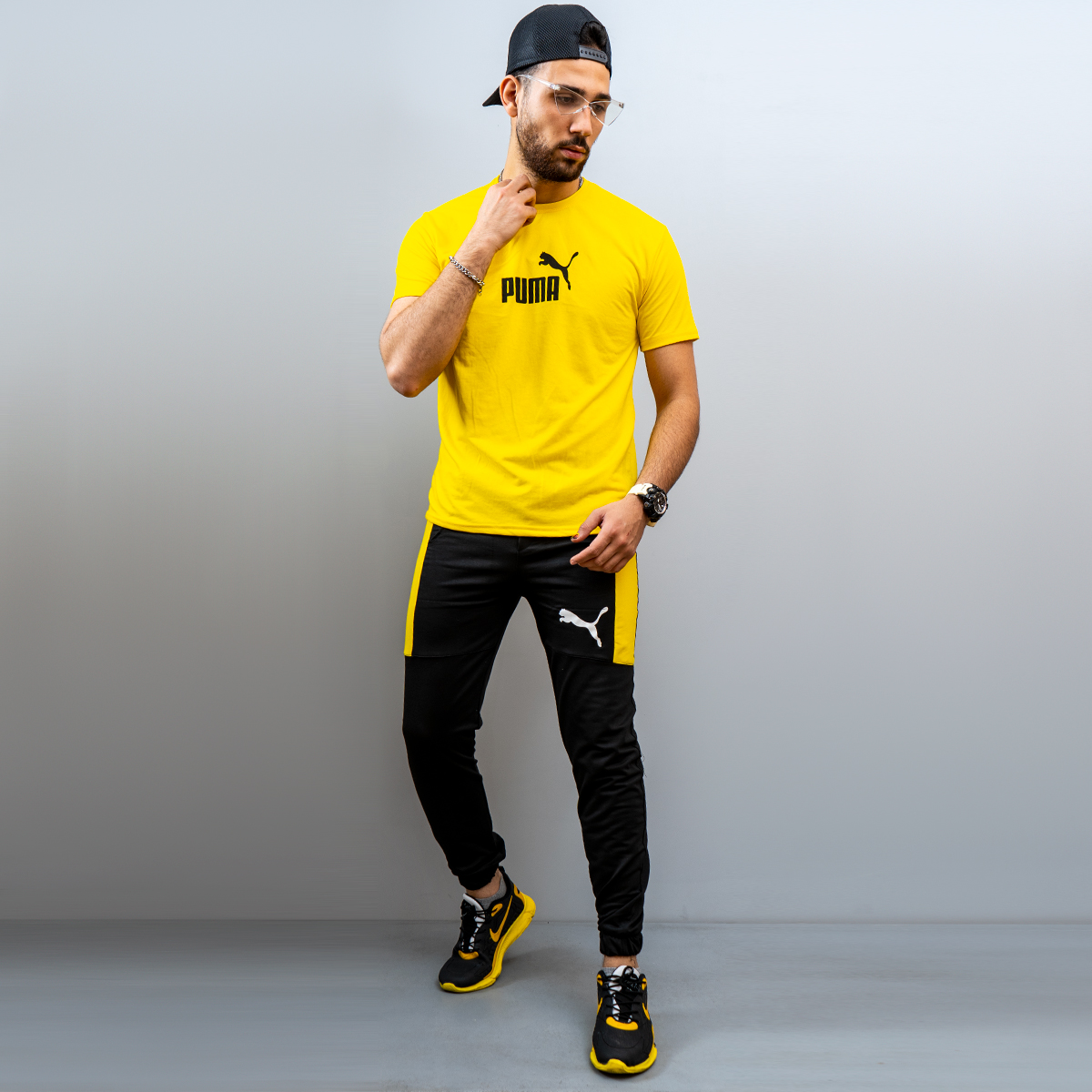 ست تیشرت شلوار PUMA مردانه مدل RIDAR