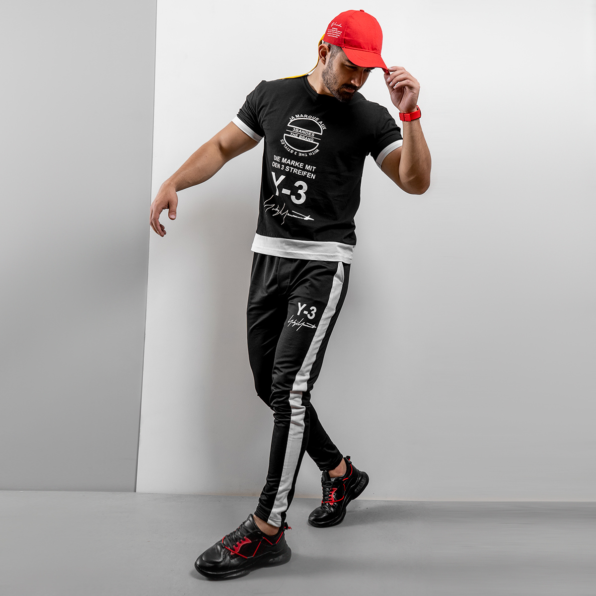 ست تیشرت شلوار مردانه مدل Y333