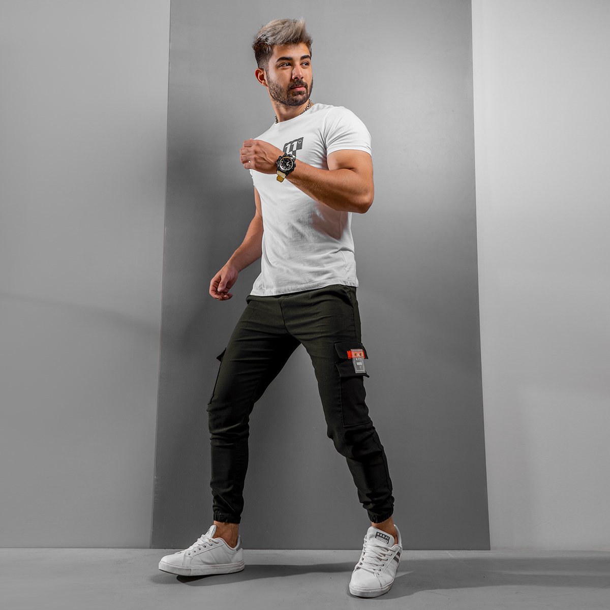 شلوار اسلش مردانه لجني مدل Morgan