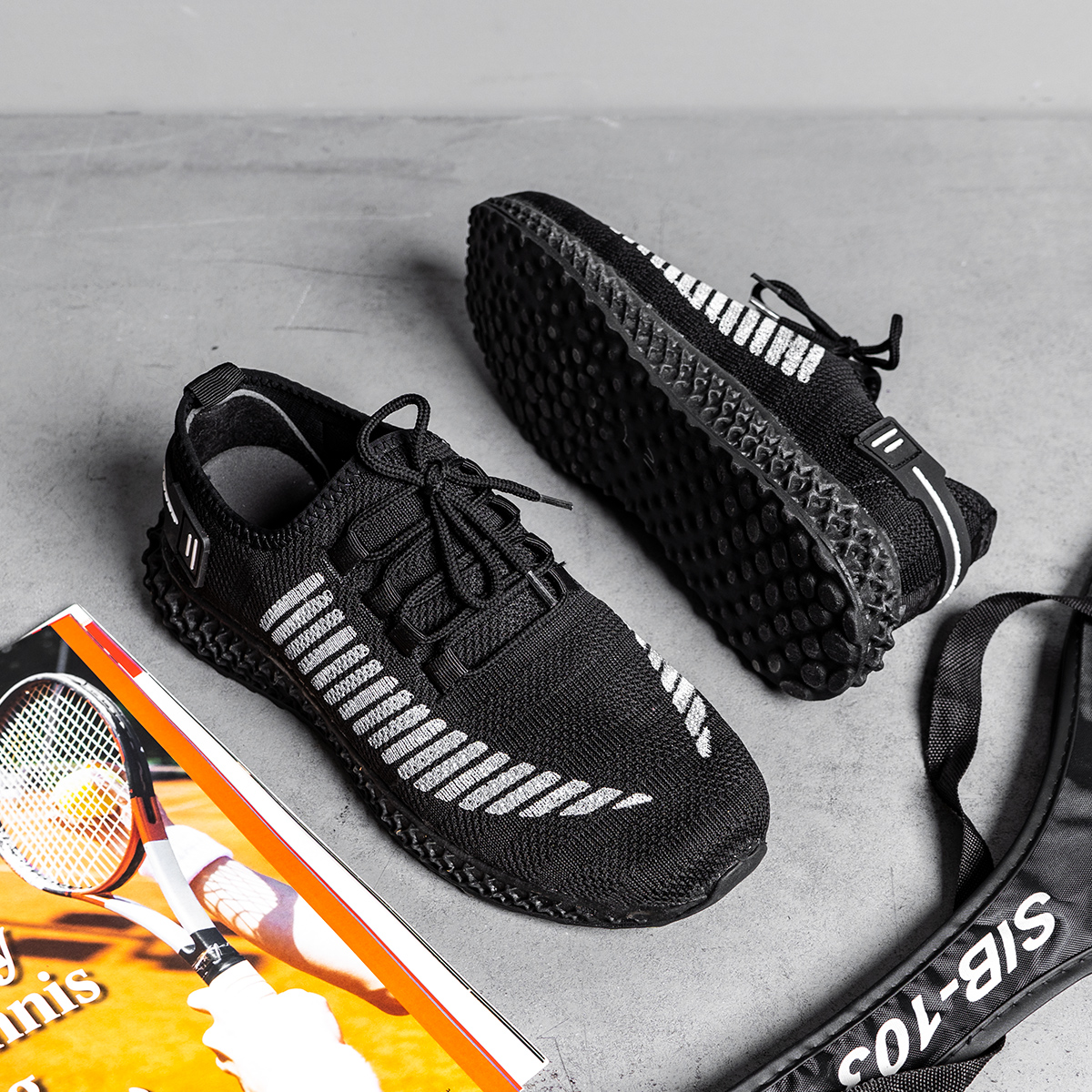 کفش ورزشی آف وایت مردانه مشکی مدل Elio