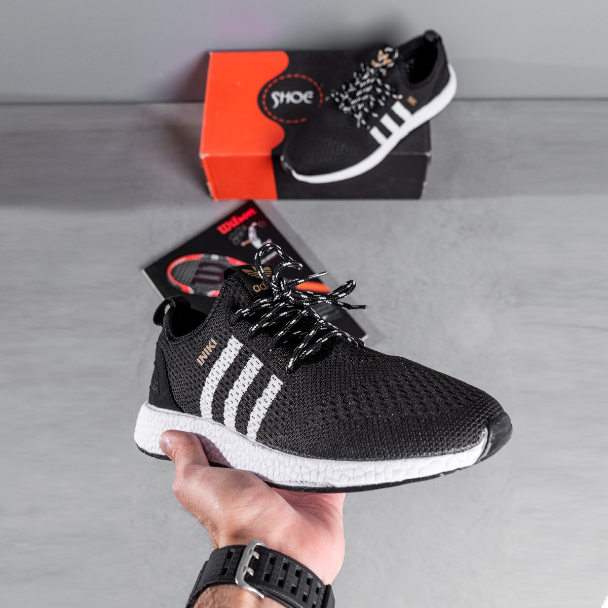 کفش ورزشی Adidas مردانه مشکی مدل Unifactor