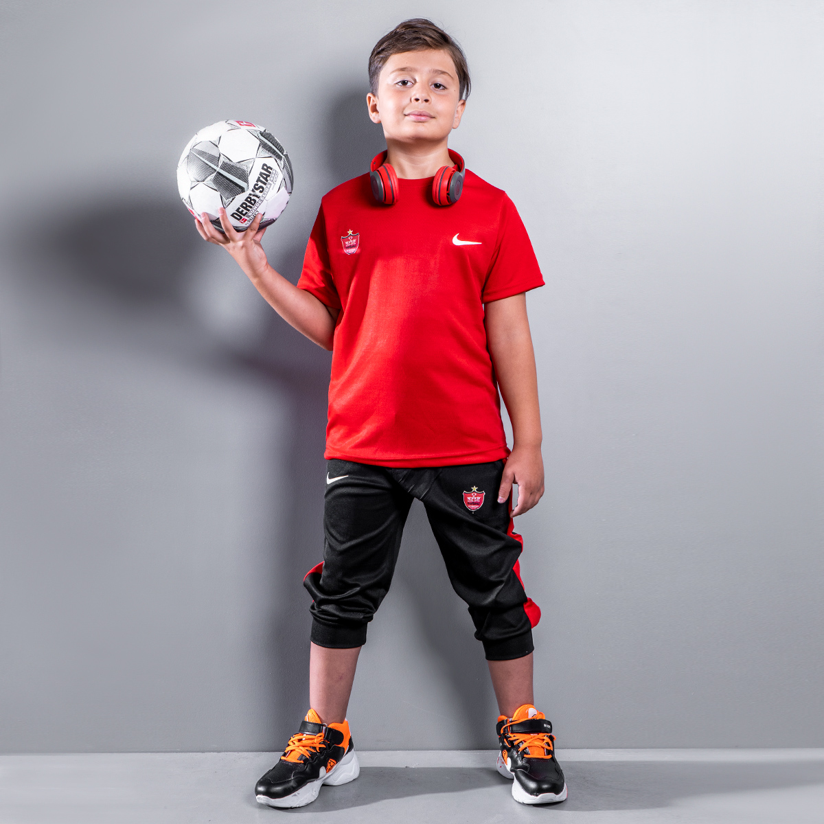 ست بچگانه تیشرت شلوارک پرسپولیس مدل Arox