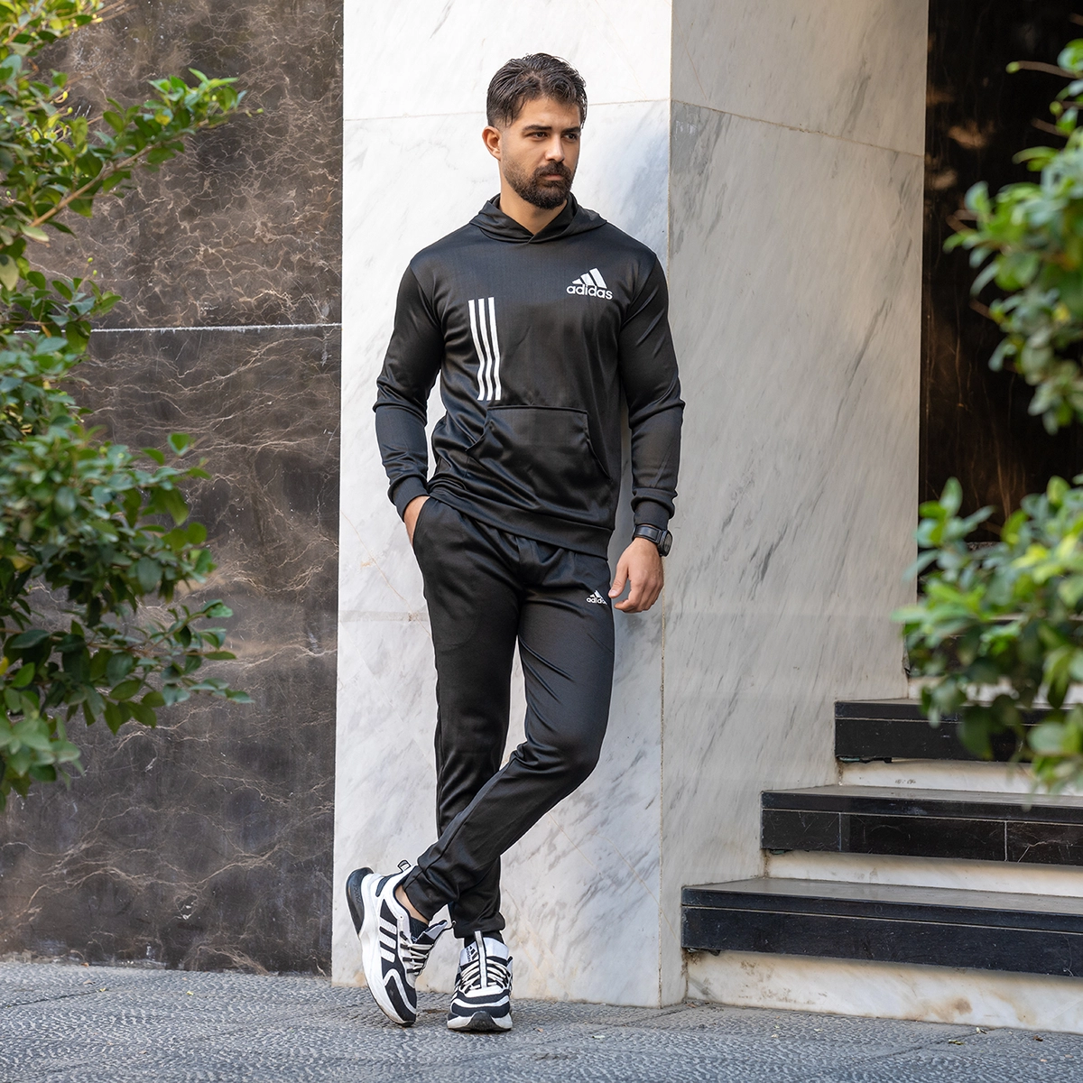 ست هودی شلوارAdidas مردانه مدل Viton