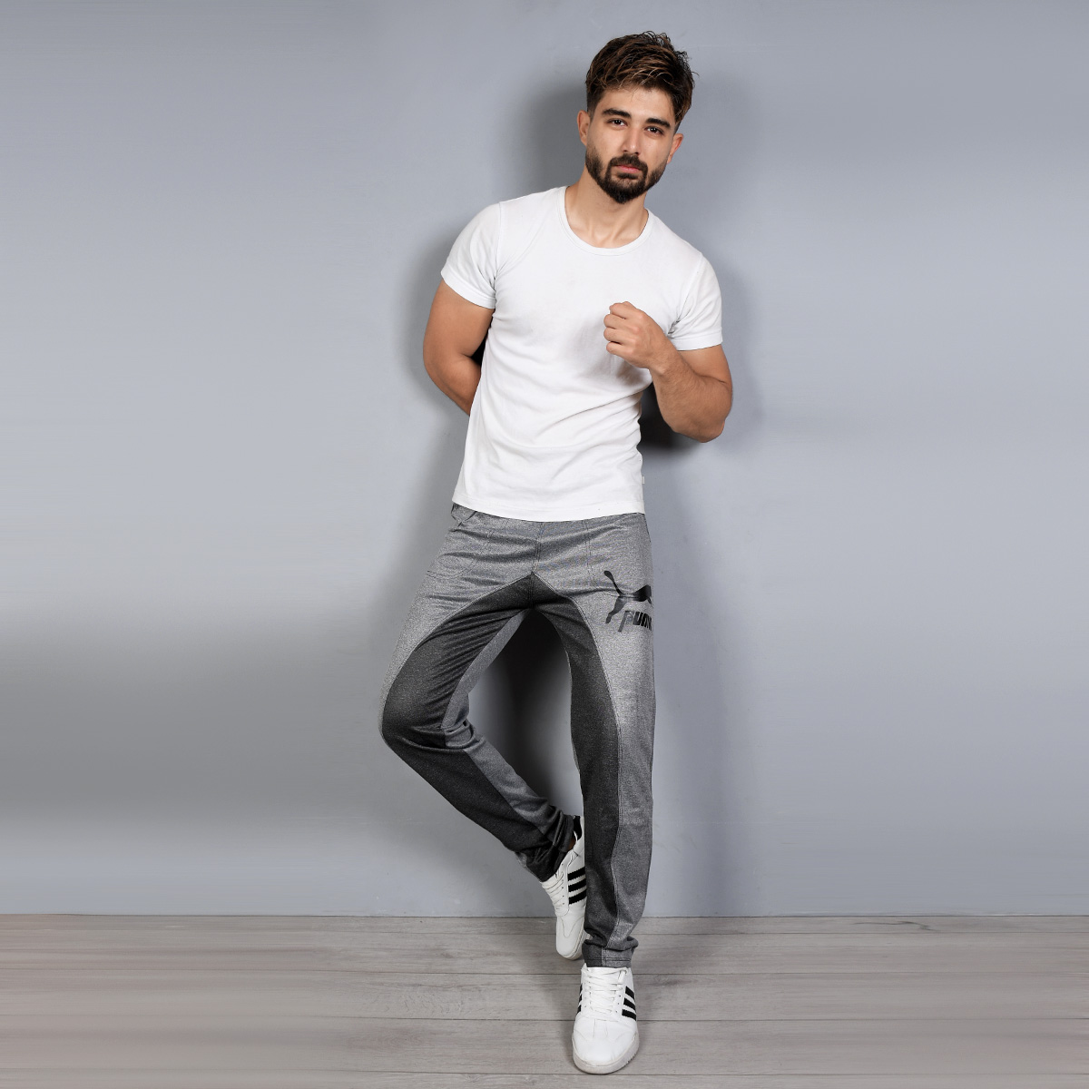 شلوار اسلش (T)مردانه پوما دو رنگ طوسی مدل G68