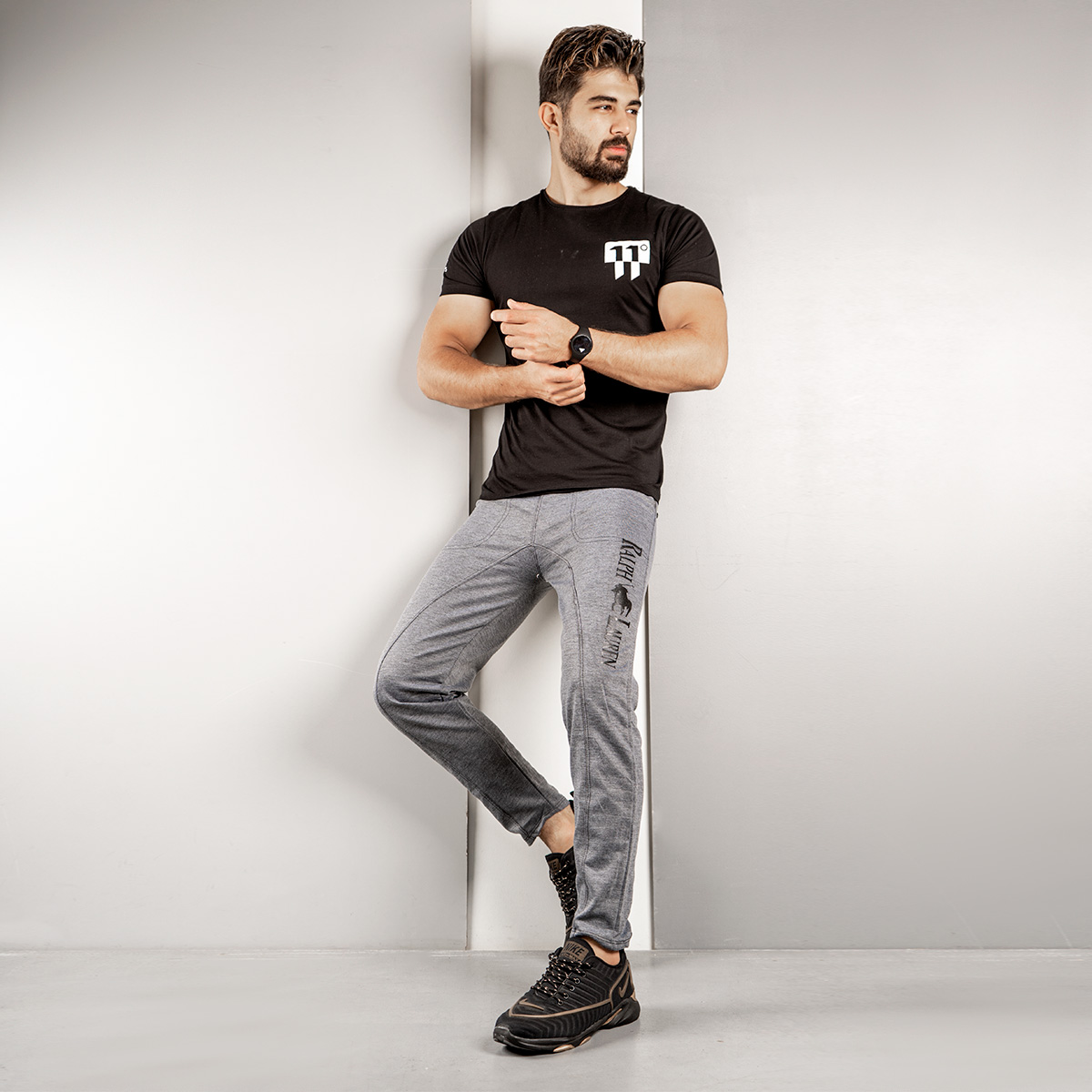 اسلش مردانه(T) طوسی مدلRL30