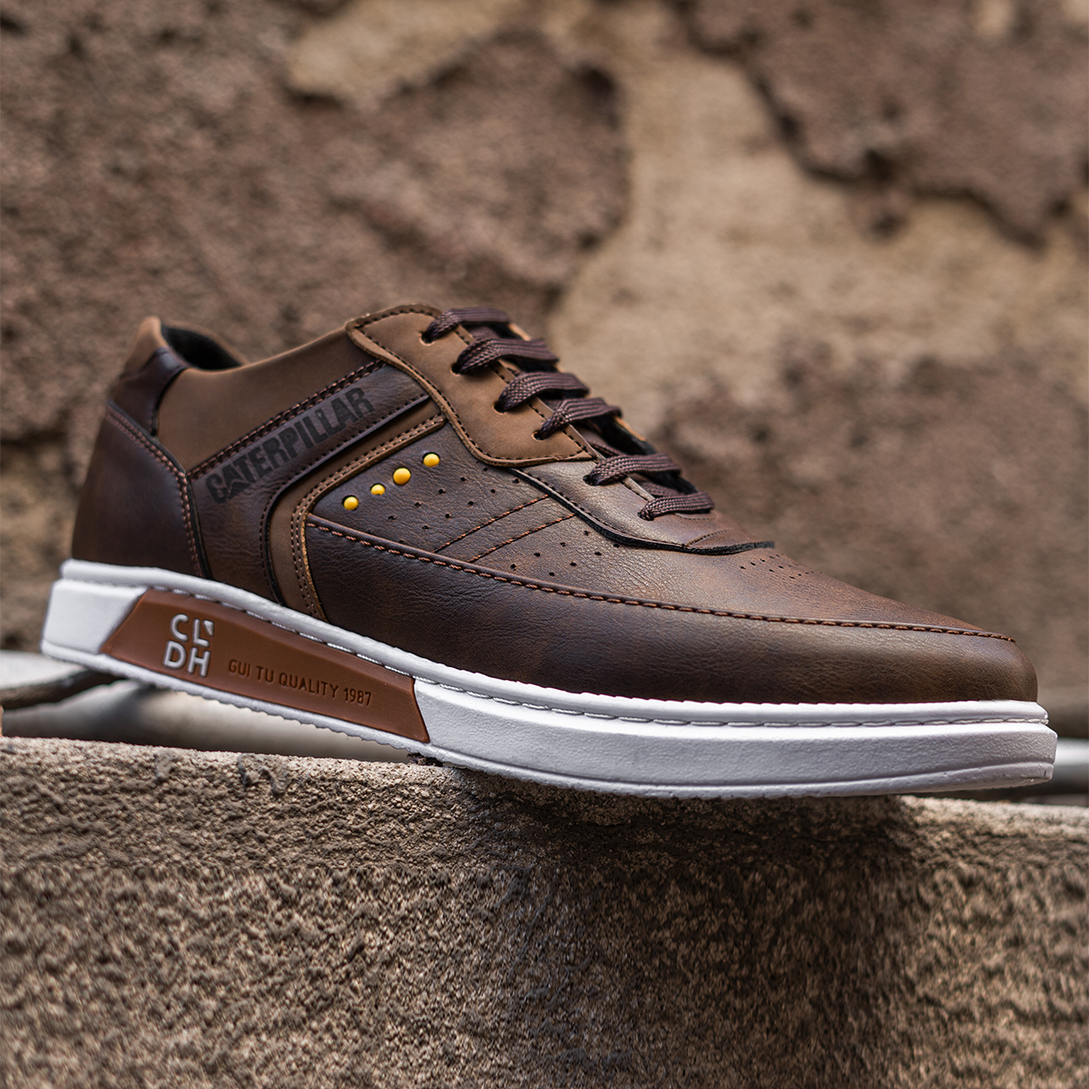 کفش تخت قهوه ای مردانه مدلRanvi