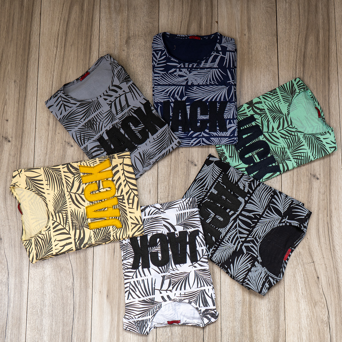 تیشرت مردانه مشکی مدل Jack