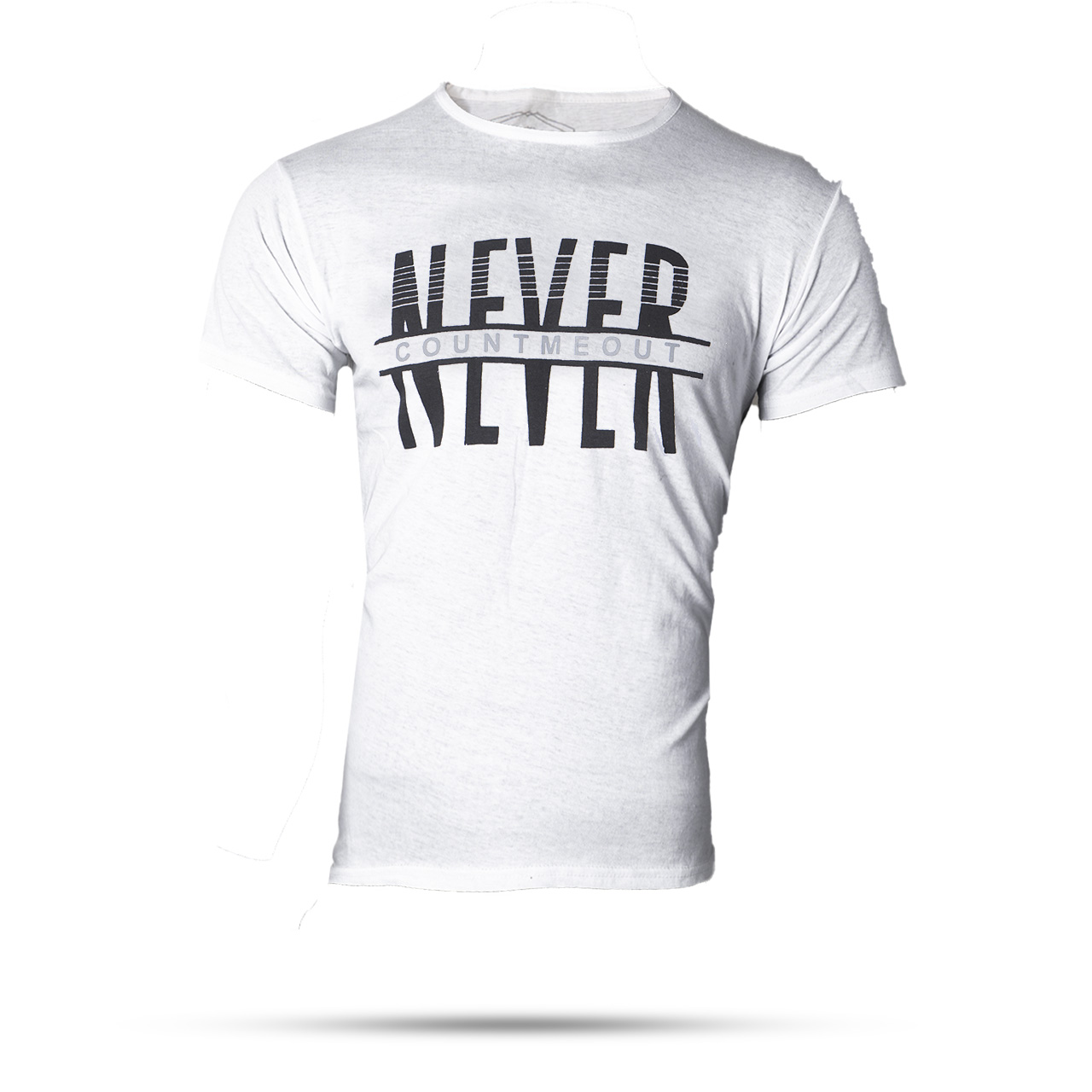 تیشرت مردانه (T)سفید مدل never