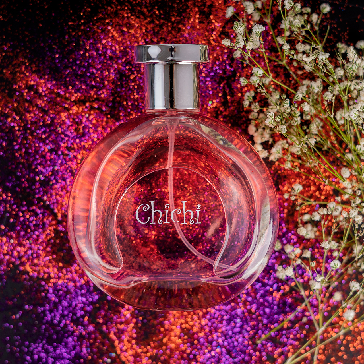 عطر زنانه مدل chichi صورتی