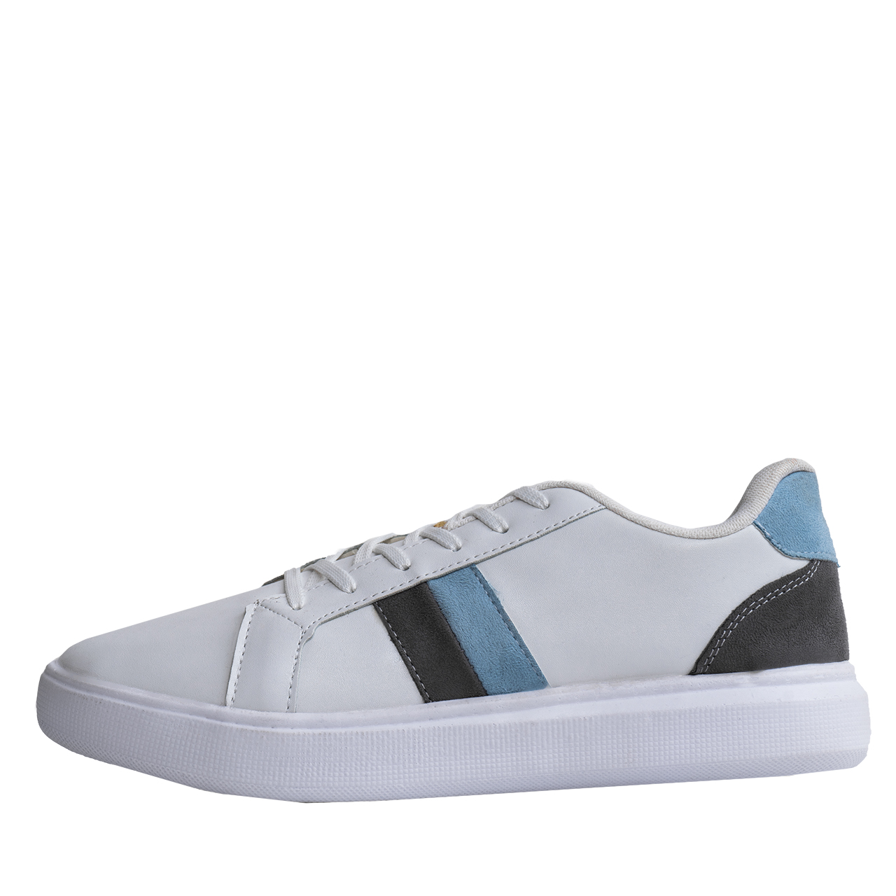 کفش تخت مردانه سفیدآبی مدل vensi