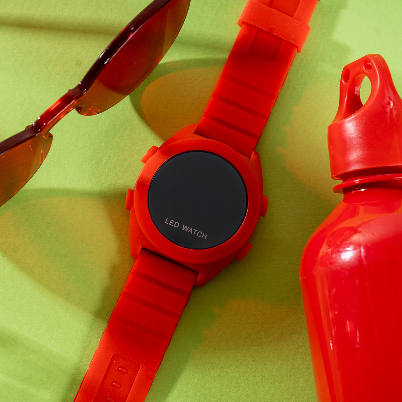 ساعت دیجیتال LED قرمز مدل M22