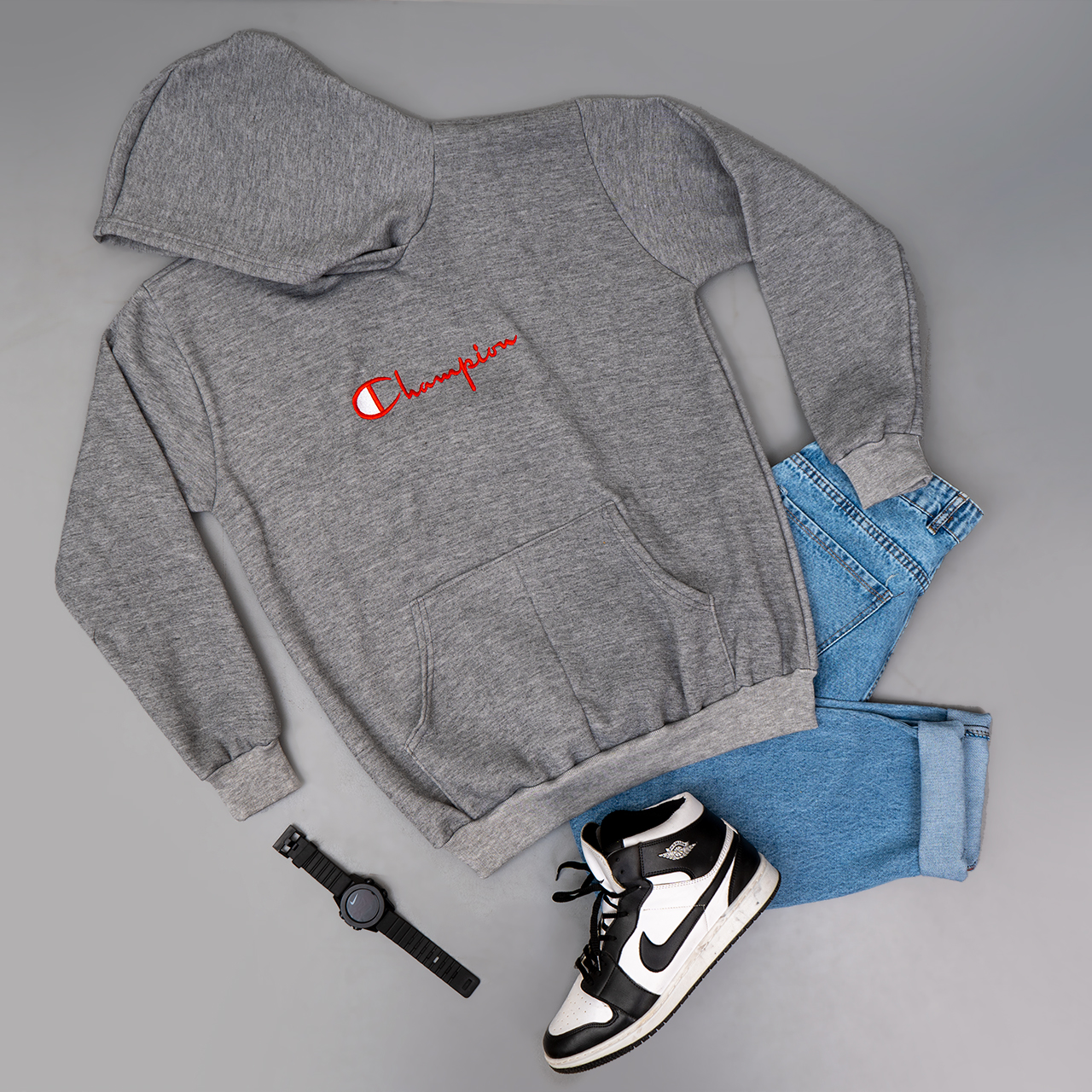 هودی طوسی روشن مردانه مدل champion