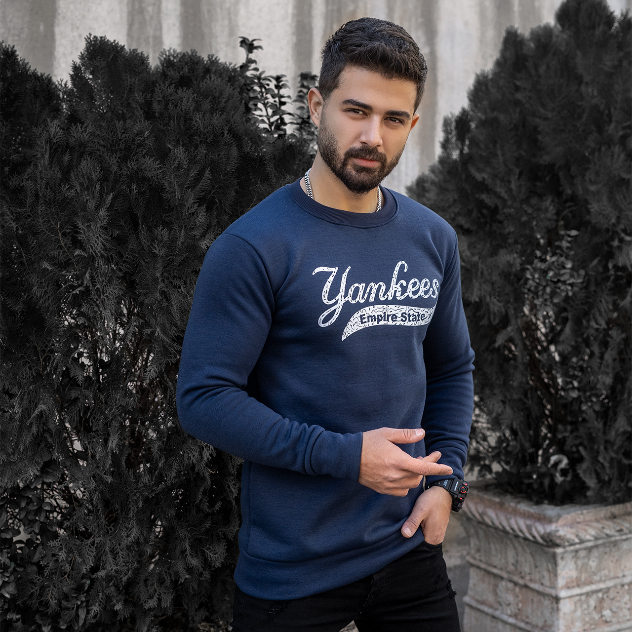 دورس مردانه Yankees سرمه ای مدل Arsin