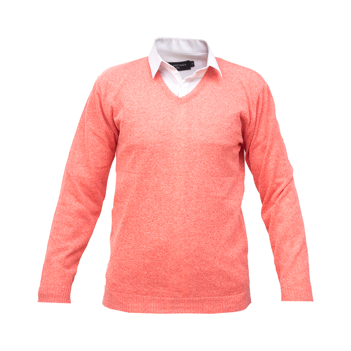 پلیوربافت یقه هفت صورتی مردانه مدلsorosh