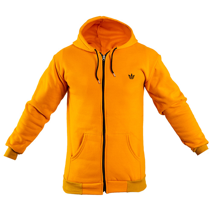 سوییشرت مردانه خردلی مدل Tirdad