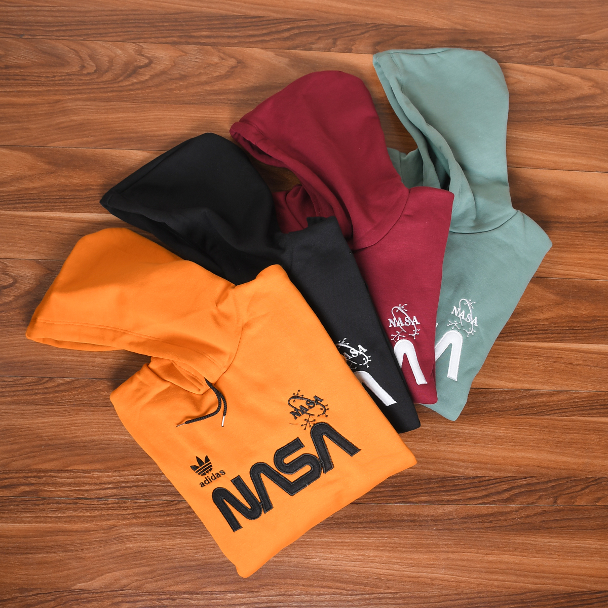 هودی مردانه Nasa سرمه ای مدل Jason