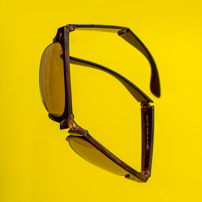عینک آفتابی قهوه ای مدل Roybin