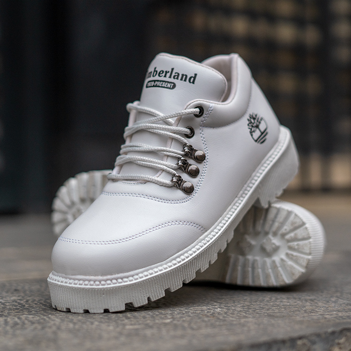 نیم بوت دخترانه سفید مدل Faranak