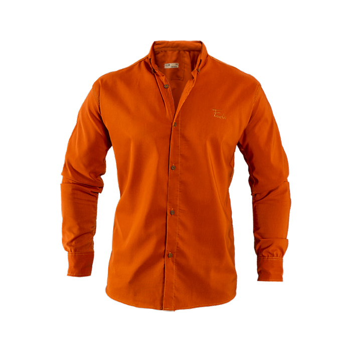 پیراهن مردانه آجری مدل Fendi