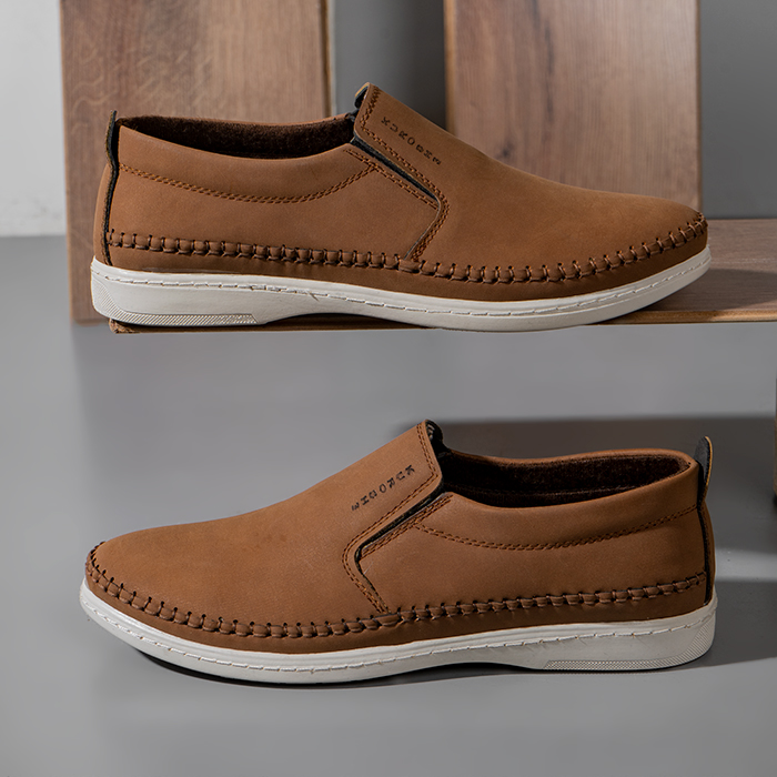 کفش رسمی قهوه ای مردانه مدل Kurn