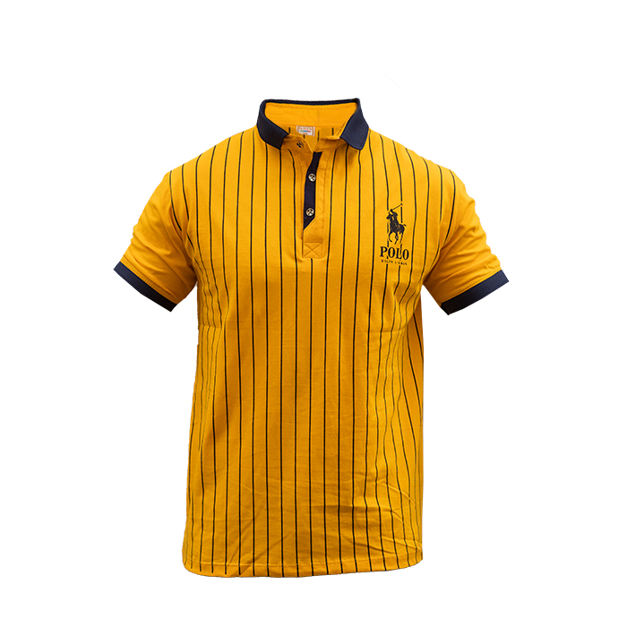 تیشرت مردانه خردلی مدل MONO