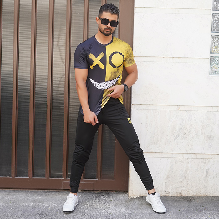 ست تیشرت شلوار مردانه مدل xo