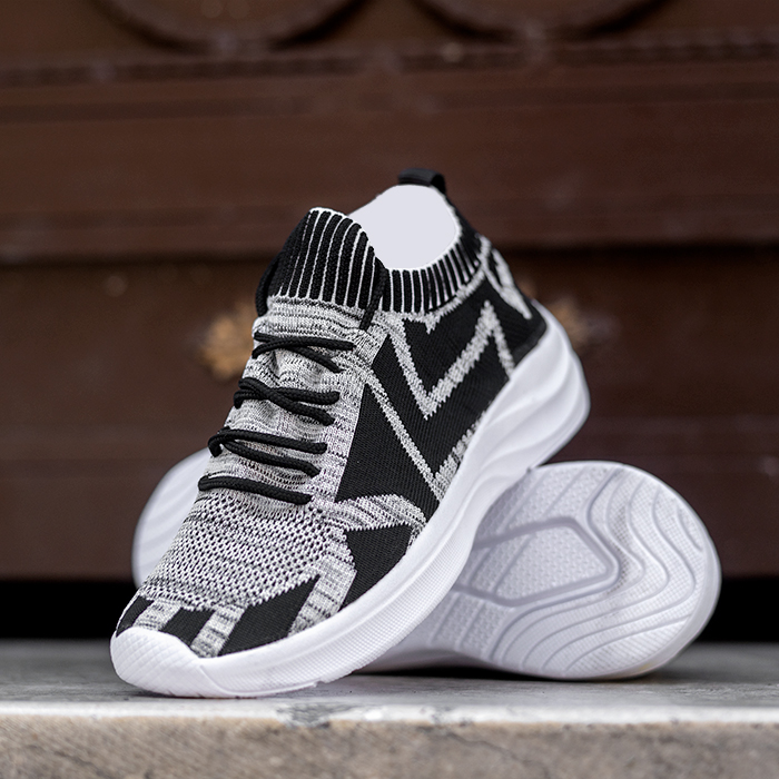 کفش ورزشی زنانه مشکی طوسی مدل Odyssey