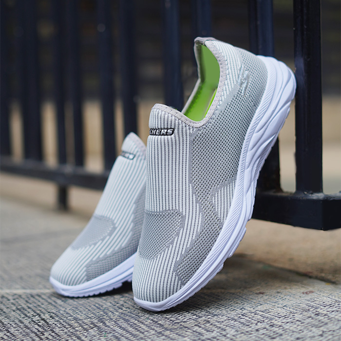 کفش ورزشی SKECHERS طوسی مردانه مدل Faraz