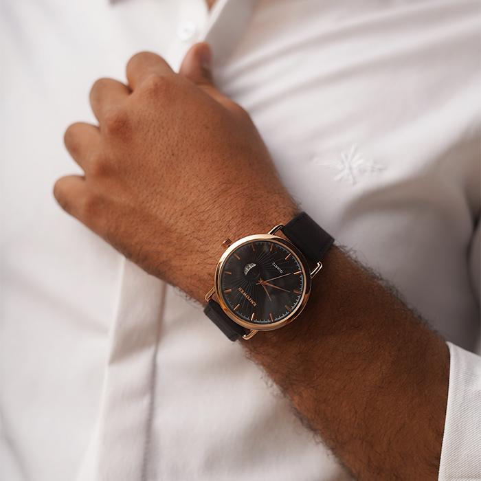 ساعت مچی مشکی empower مدل EM40