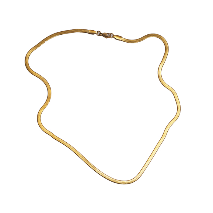 گردنبند طلایی مدل fered