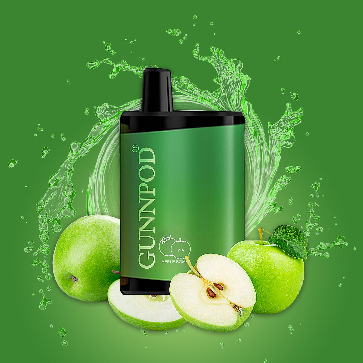 پاد 4000پاف با طعم 2 سیب