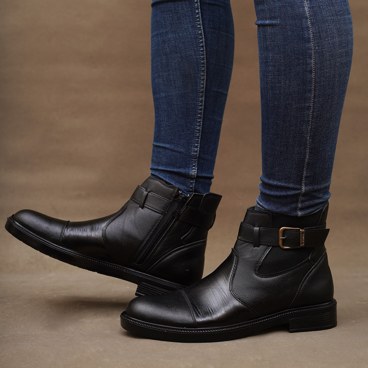 نیم بوت مشکی مردانه مدل Raybod