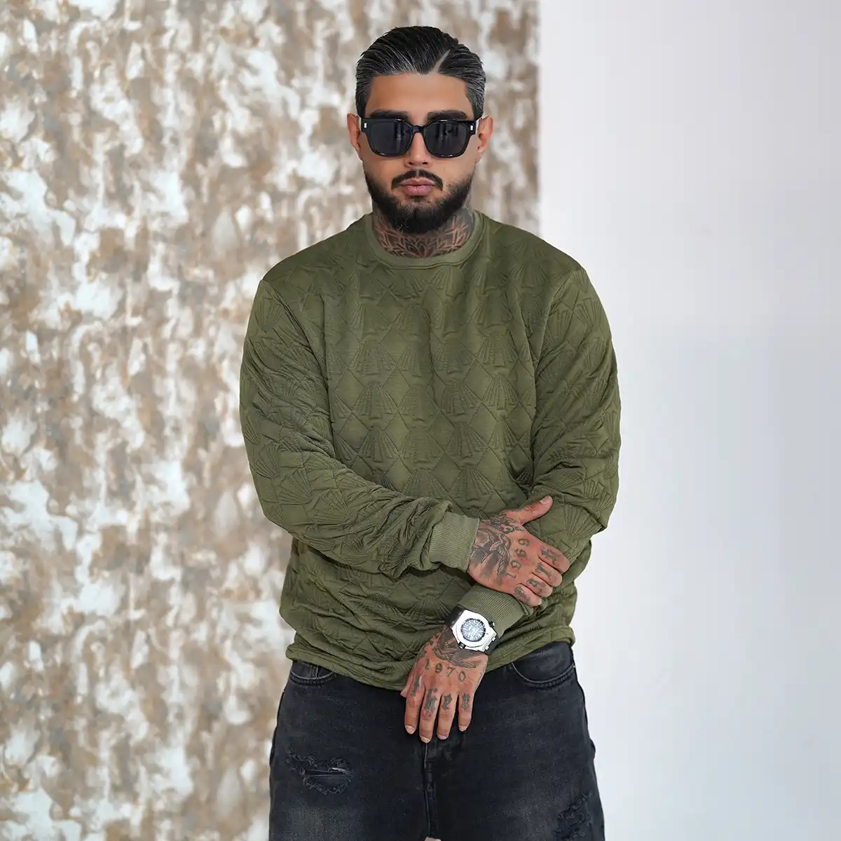 دورس مردانه سبز مدل Ayaz