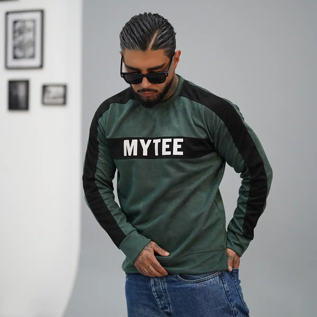 دورس مردانه سبزمشکی مدل MYTEE