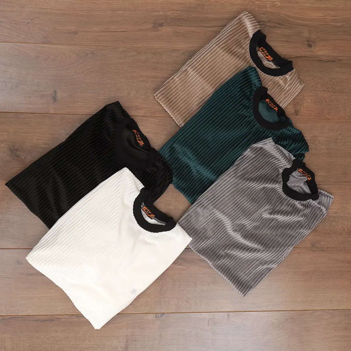 تیشرت آستین بلند سبز مردانه مدل Behrouz