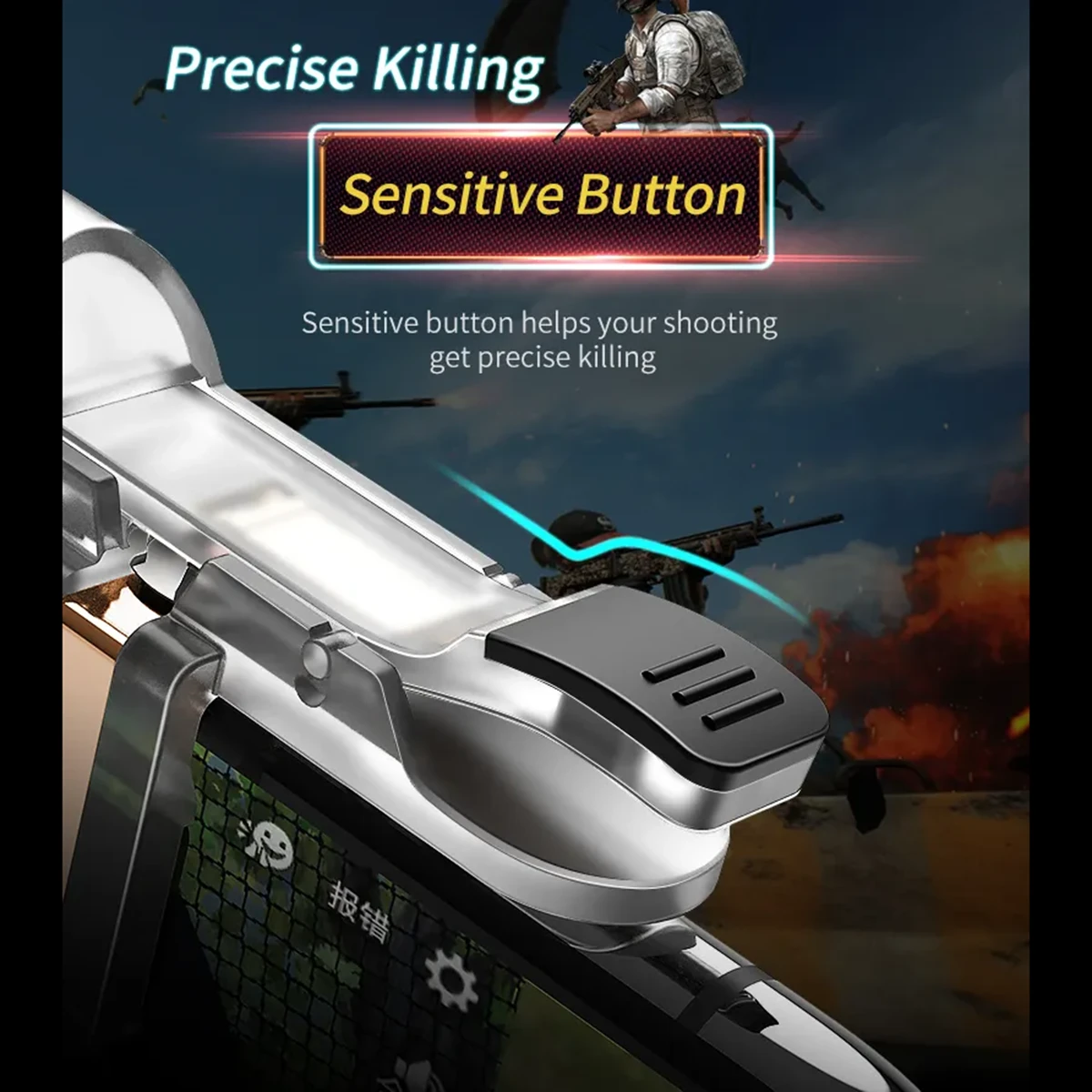 دسته بازی پابجی هوک مدل RPH0871