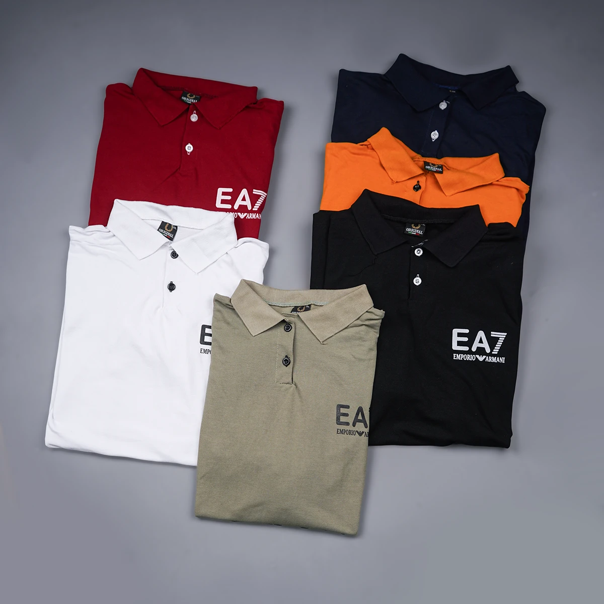 تیشرت مشکی مردانه EA7 مدل Nitan