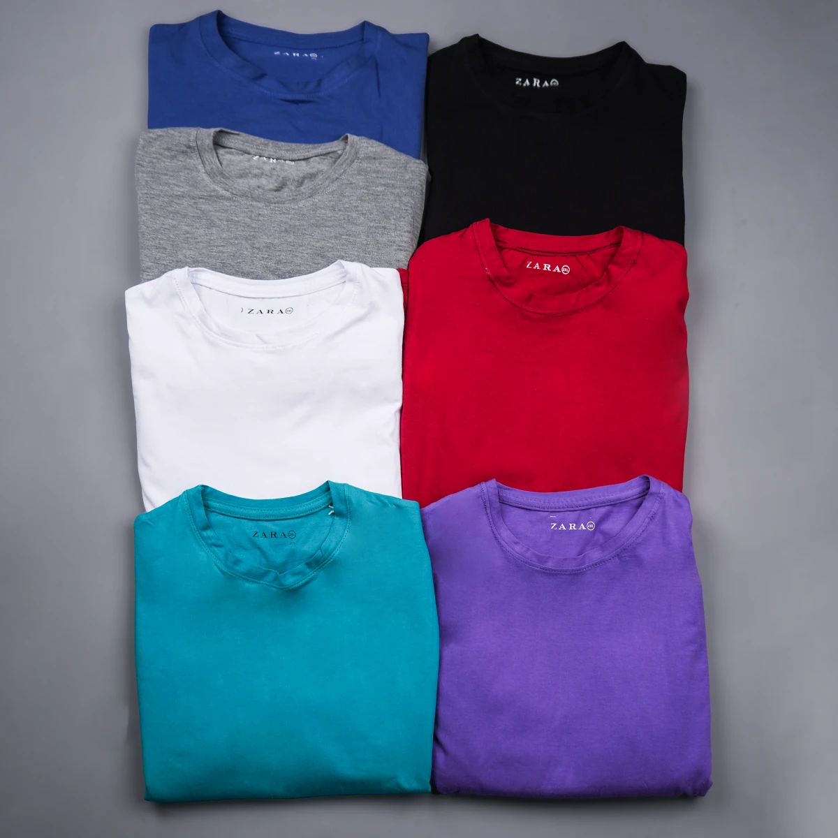 تیشرت آستین بلند آبی مردانه مدل Vala