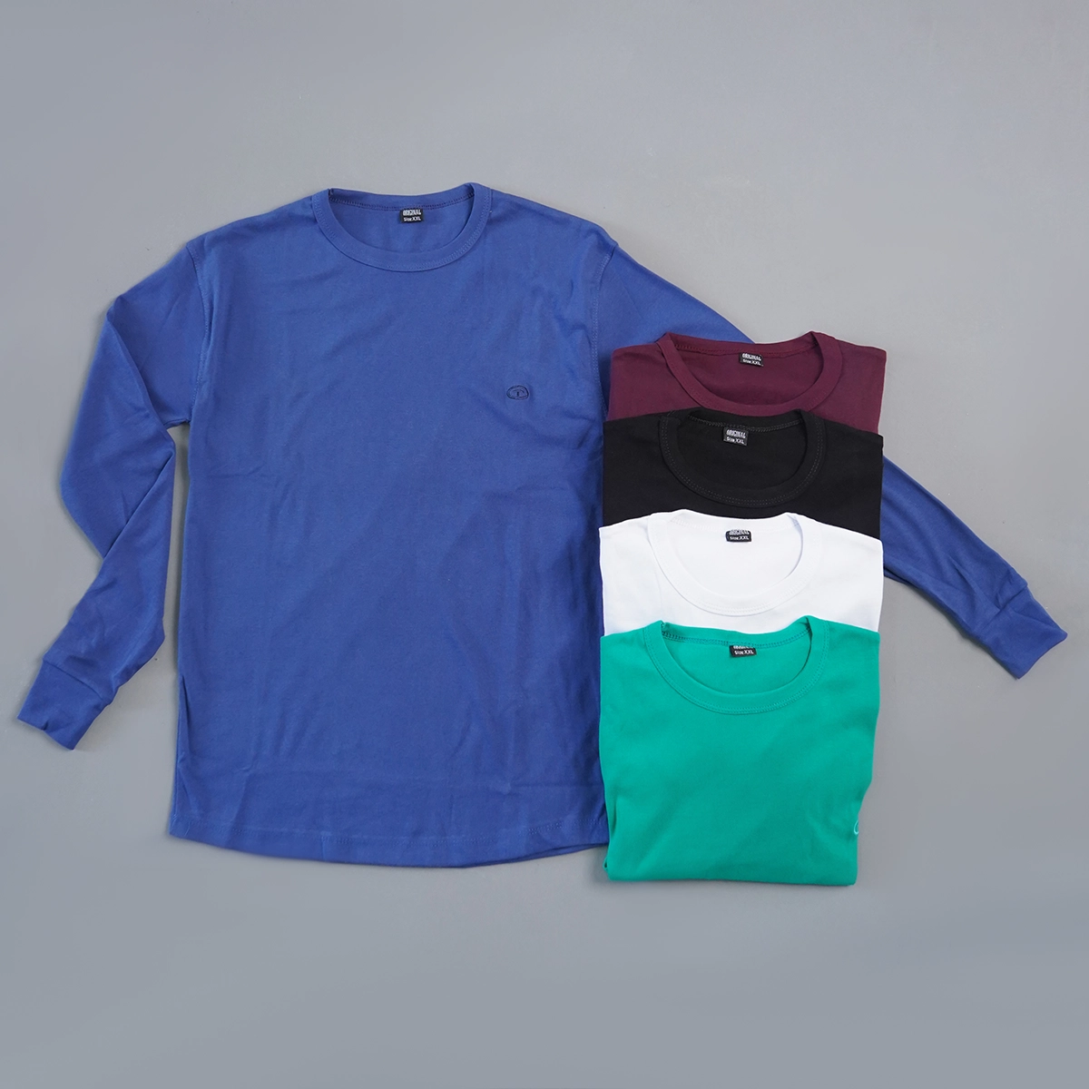 تیشرت مردانه آستین بلند سبز مدل Tom Tailor